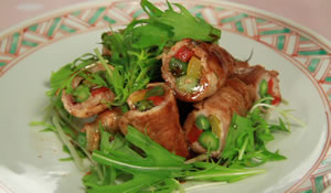 豚ロースのかむかむ巻き