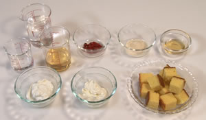 ヨーグルトとマスカルポーネの中華風デザート