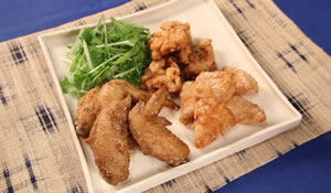 三味の唐揚げ
