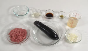 さっぱり和風麻婆ナス