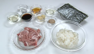  香山中宜シェフ作特製 助六風弁当