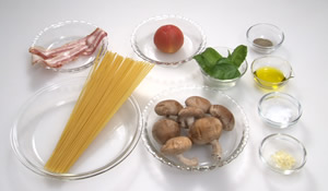 特製椎茸スパゲッティ