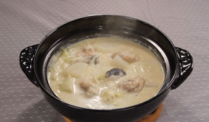 シェフ特製ホワイト鍋