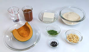 特製カボチャご飯