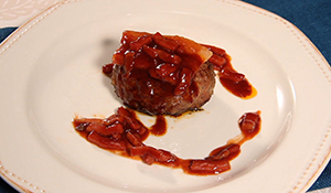 やわらかジューシーハンバーグ