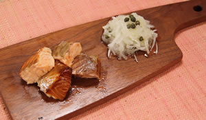 簡単スモークサーモン