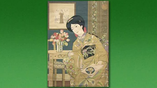 杉浦非水 作 三越呉服店のポスター