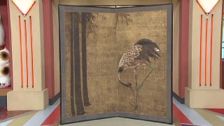 狩野山楽の屏風