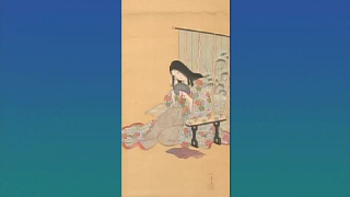 橘小夢の掛軸