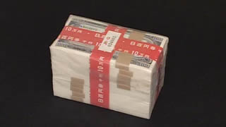 未開封の百円札 千枚