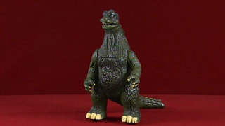 ゴジラの人形