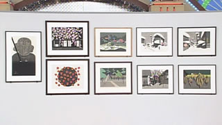 斎藤清の木版画９点