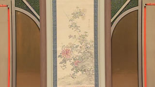 山本梅逸の掛軸