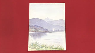 徳川慶喜の水彩画