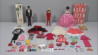 バービー・ケン・フランシ―の人形３体
