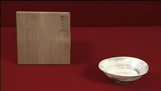 三島手の夏茶碗