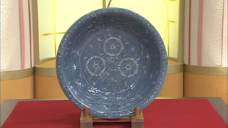 餅花手の大皿