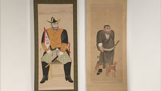 服部英龍が描いた西郷隆盛の肖像画２点