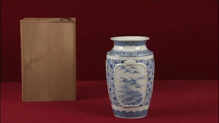 平戸焼の花瓶