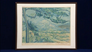 P・セザンヌの版画