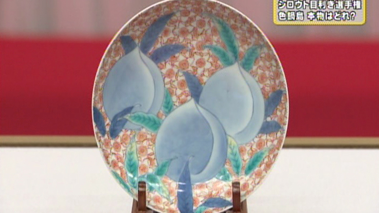 5寸 桜花図皿
