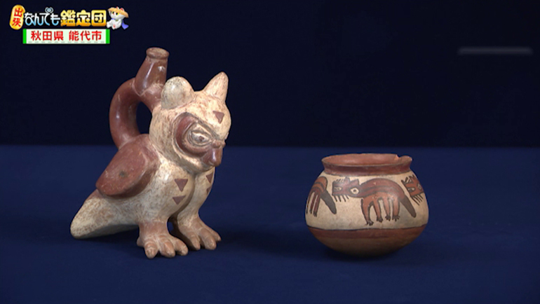 ナスカ文化とモチェ文化の土器