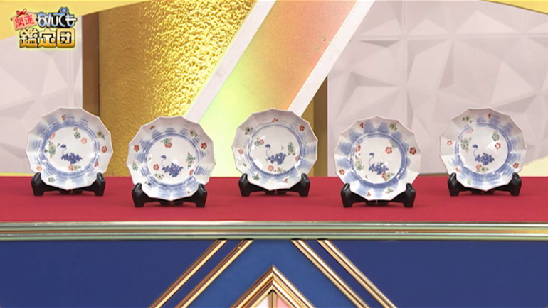 古伊万里 柿右衛門様式の小皿5点