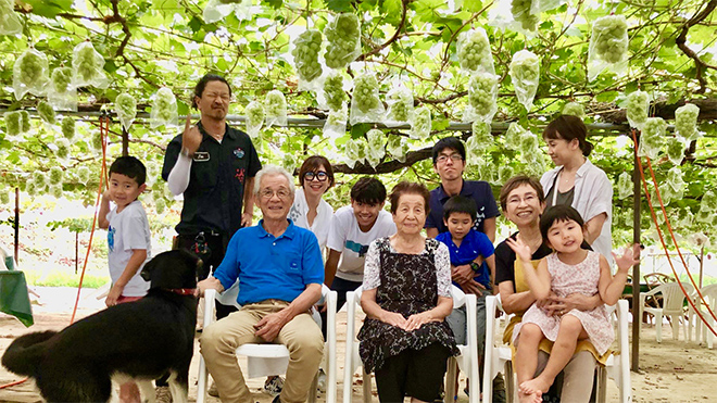 ＃23 初出荷のぶどうを神社にお供え！神様に感謝する日