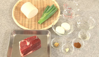中華風マトンの煮込み 材料