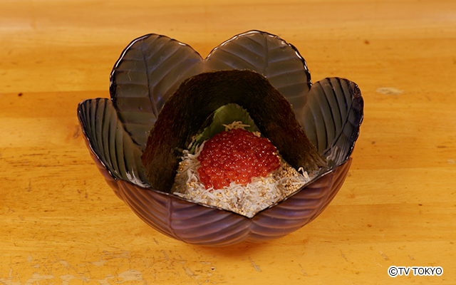  いくらとしらすのどんぶり（ミニ）