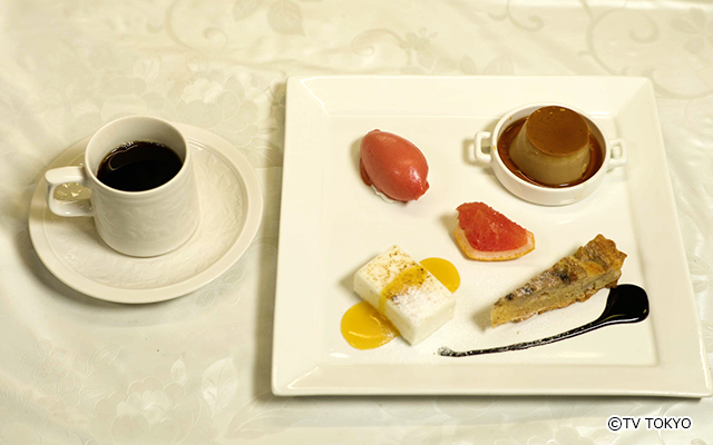  デザート盛り合わせ＆コーヒー