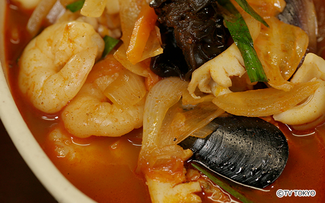  チャムチャ麺（チャンポン）