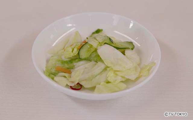  キャベツの漬物
