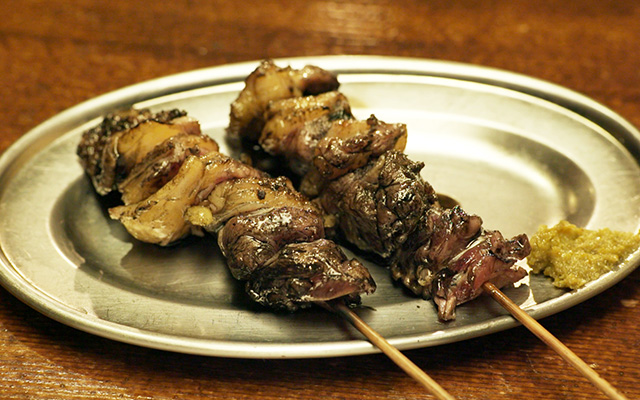  地鶏もも串