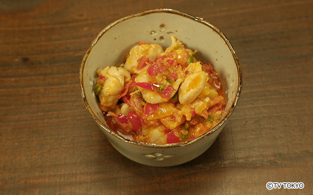  鶏肉の糟辣椒煮込み