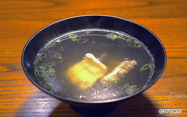  あなご澄まし汁