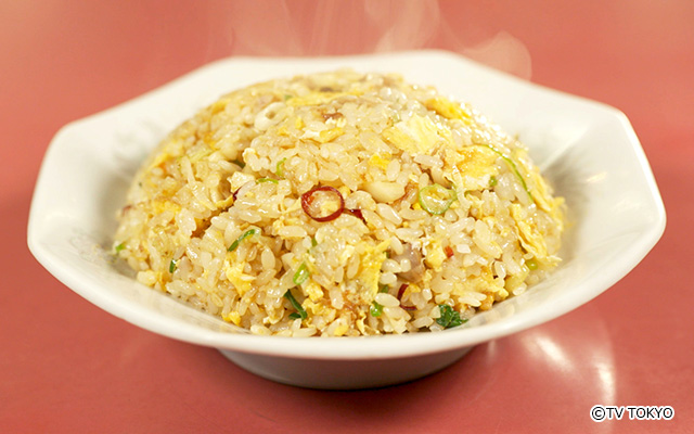  ピリカラにんにく炒飯