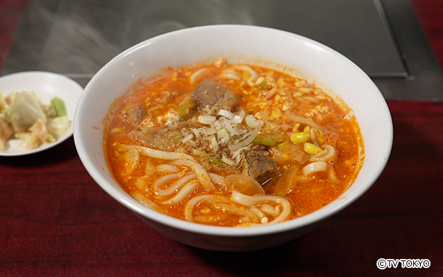 カルビうどん（4辛）