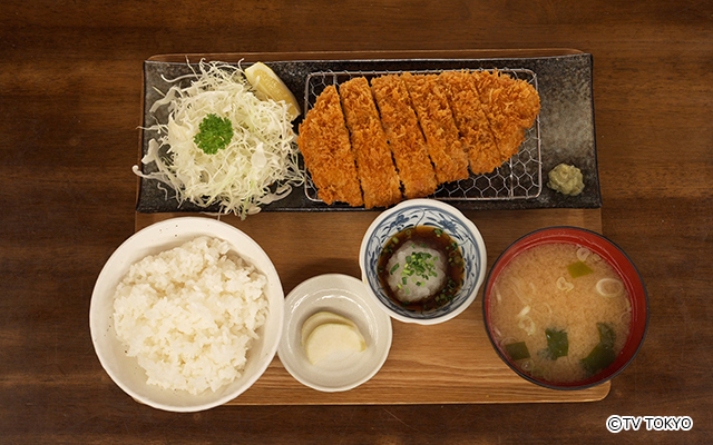 上ロースとんかつ定食