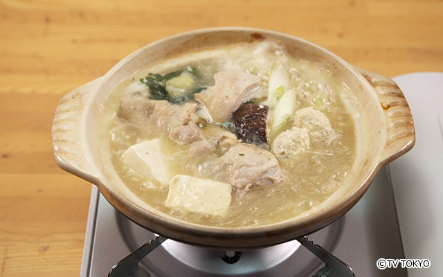  鶏の水炊き