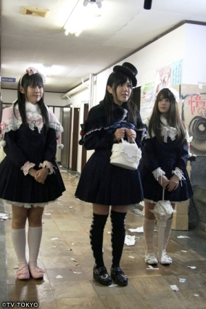 山椒姉妹 撮影中