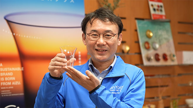 世界最薄の植物由来プラスチックグラス 三義漆器店 曽根佳弘