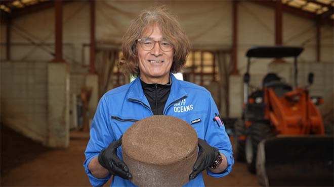 鶏のふんから海専用の肥料をつくる　トリゼンクオリティオーシャンズ