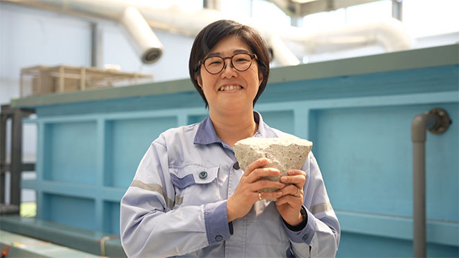 製鉄の副産物で海の森を再生　日本製鉄　小杉知佳