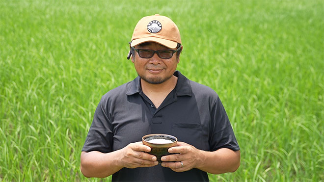 カビの仲間を使ったコメづくりで温室効果ガスを削減 かつまたファーム　勝亦健太