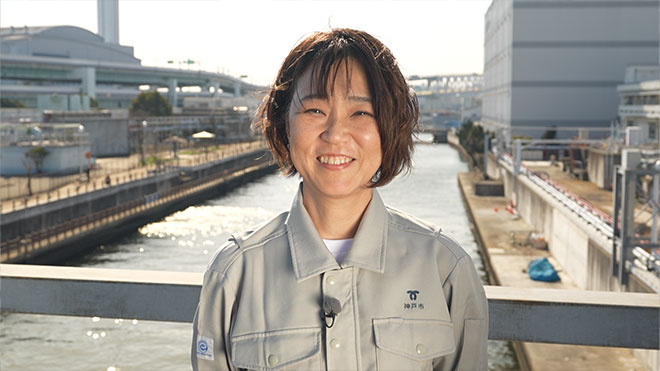 下水から回収したリンで地産地消の資源循環　神戸市　児玉かんな