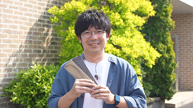 資源枯渇を救うゴミからつくったタイル　エクシィズ　笠井建佑