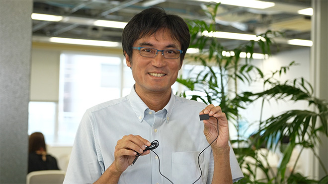 手が不自由でもＰＣを操作できるメガネ　デバイス　ＪＩＮＳ　菰田泰生