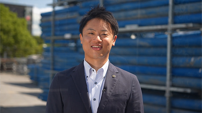 再利用できる水道の仮設給水管　光明製作所　金村哲志