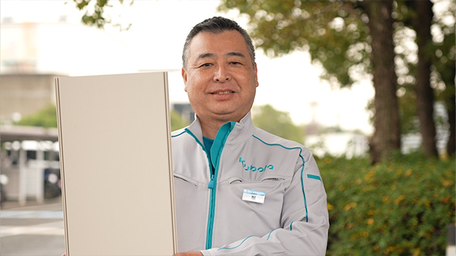 老朽化した下水道管を掘り返さずに再生　クボタケミックス　堀智明